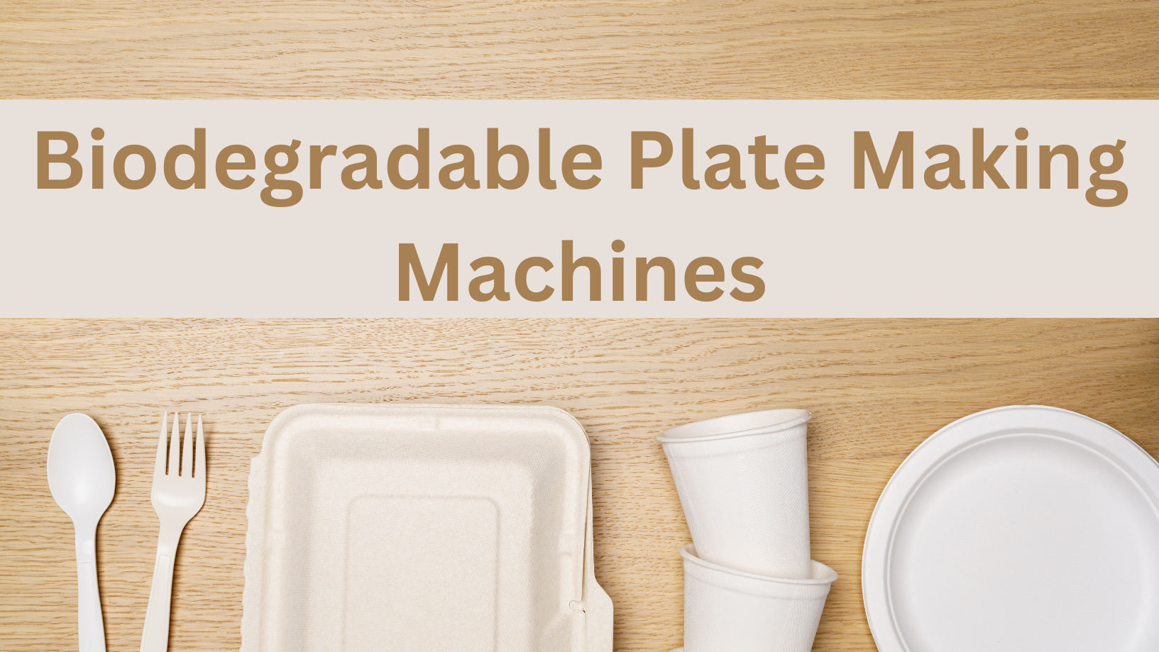 Biodegradable Plate Making Machines in India