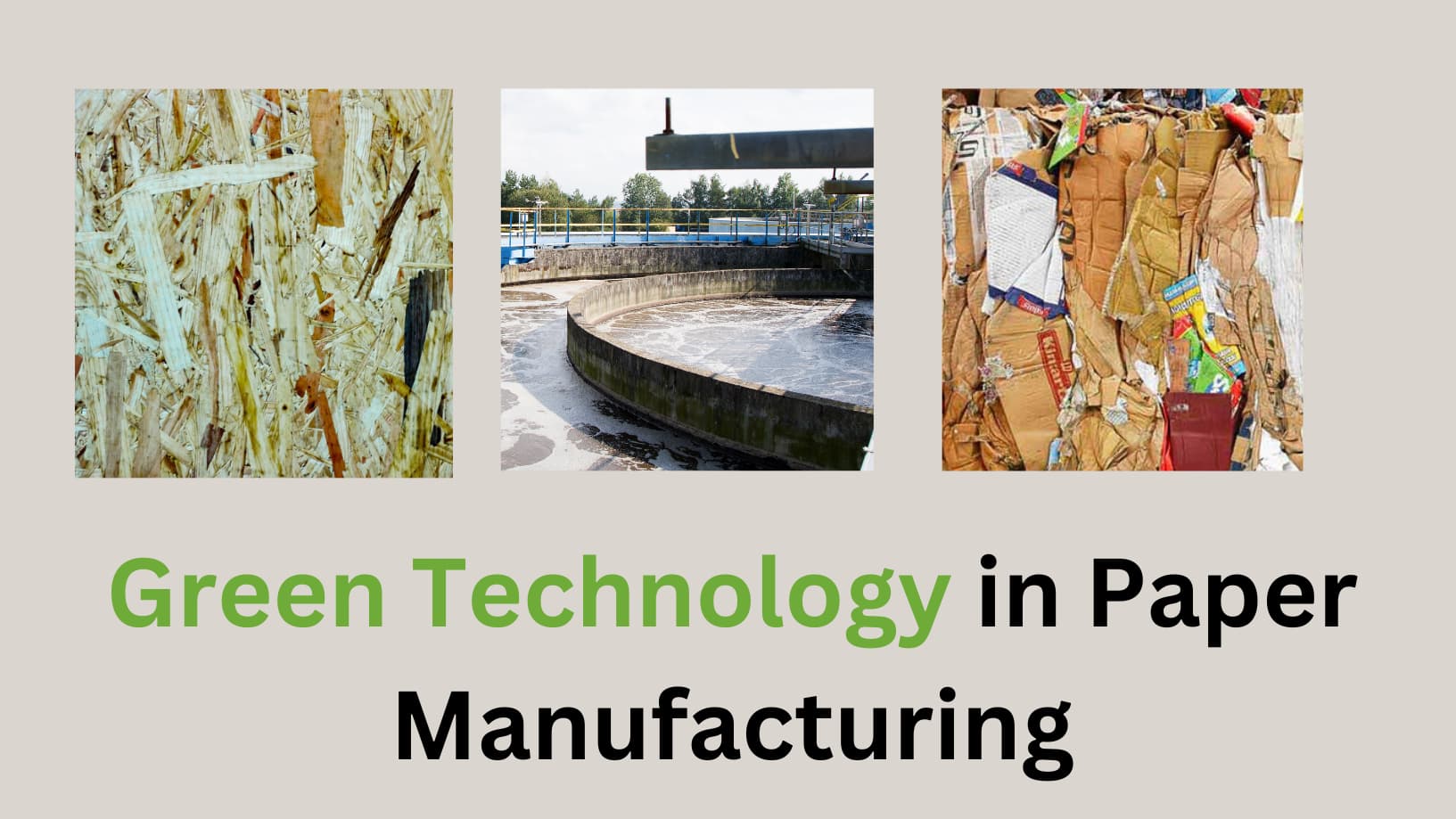 Green Technology in Paper Manufacturing