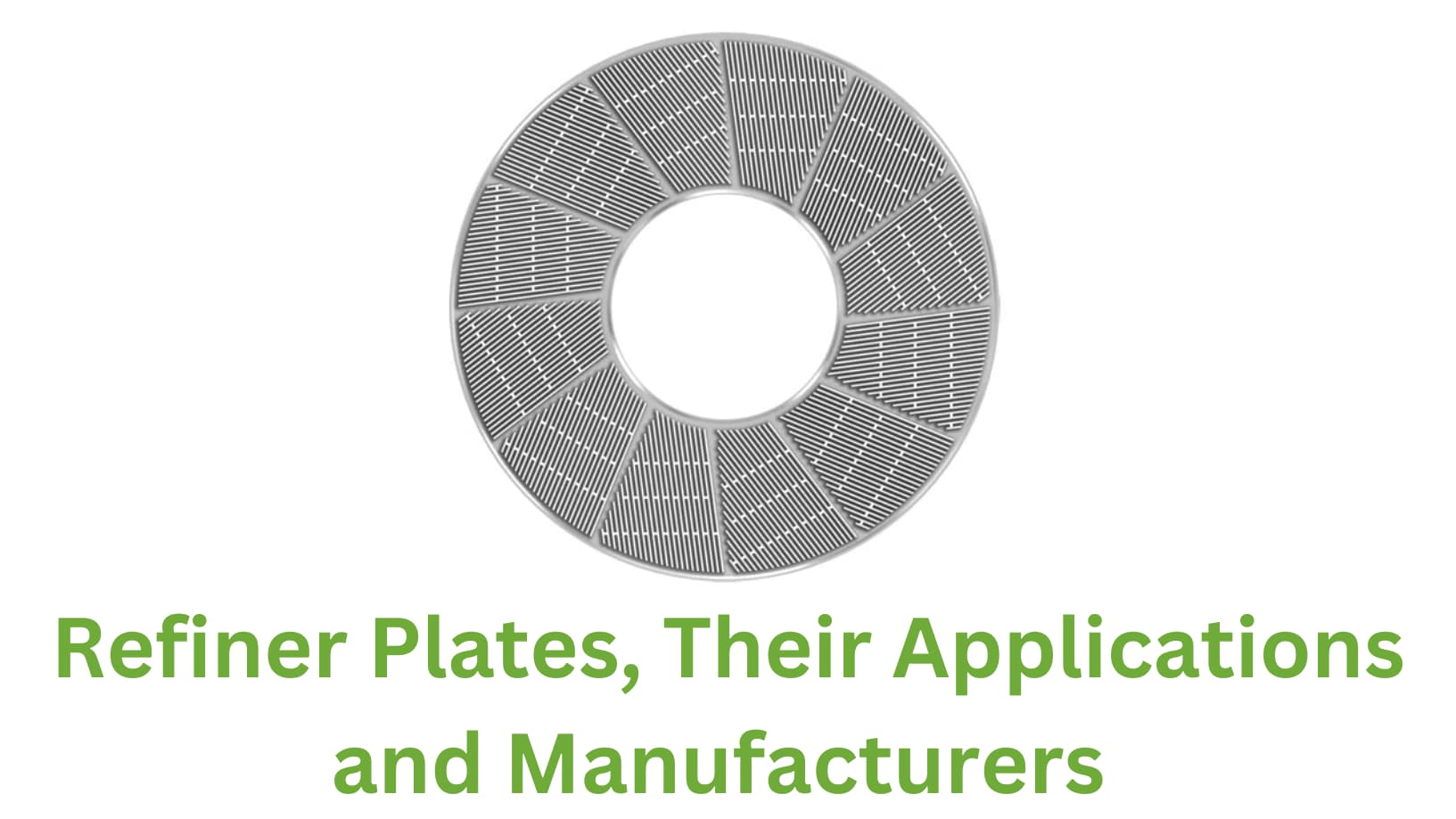 Valmet refiner plate manufacturers